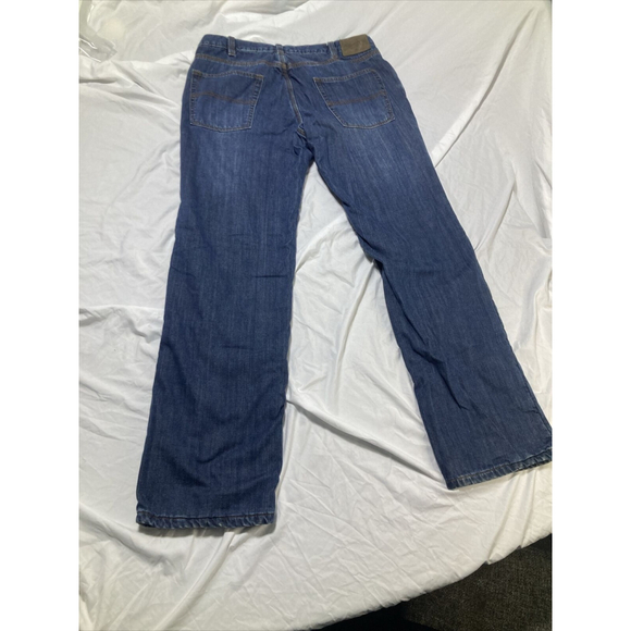 Wind River Insulated Jeans Lined Blue Denim Pants Mens Size 36 X 34 - Picture 6 of 9